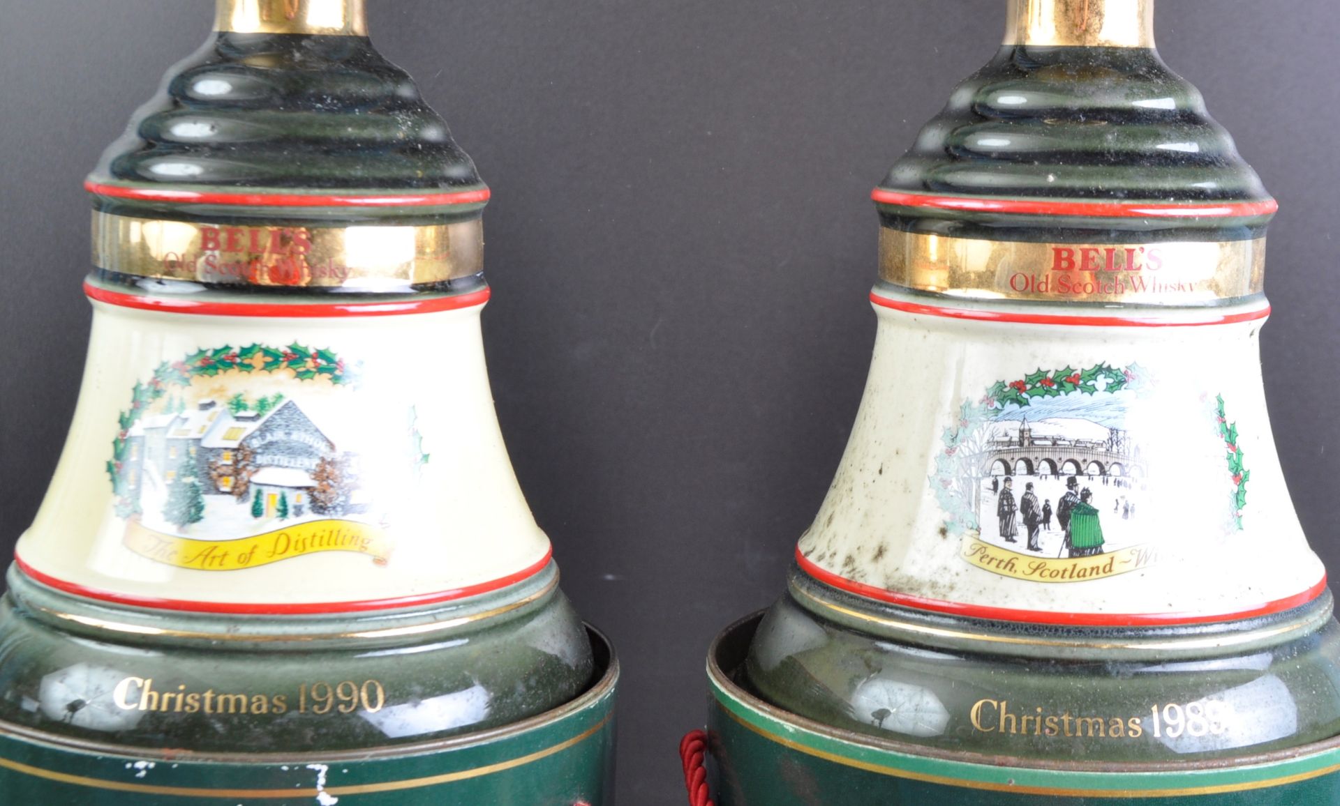 COLLECTION OF BELLS WHISKY CHRISTMAS DECANTERS - Image 2 of 2