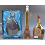 COLLECTION OF THREE BOTTLES OF VINTAGE BRANDY