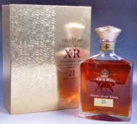 BOXED JOHNNIE WALKER 21 YEAR AGED KNIGHTHOOD X R SCOTCH WHISKY