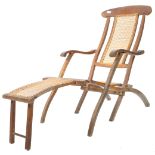 19TH CENTURY CAMPAIGN / FOLDING STEAMER CHAIR