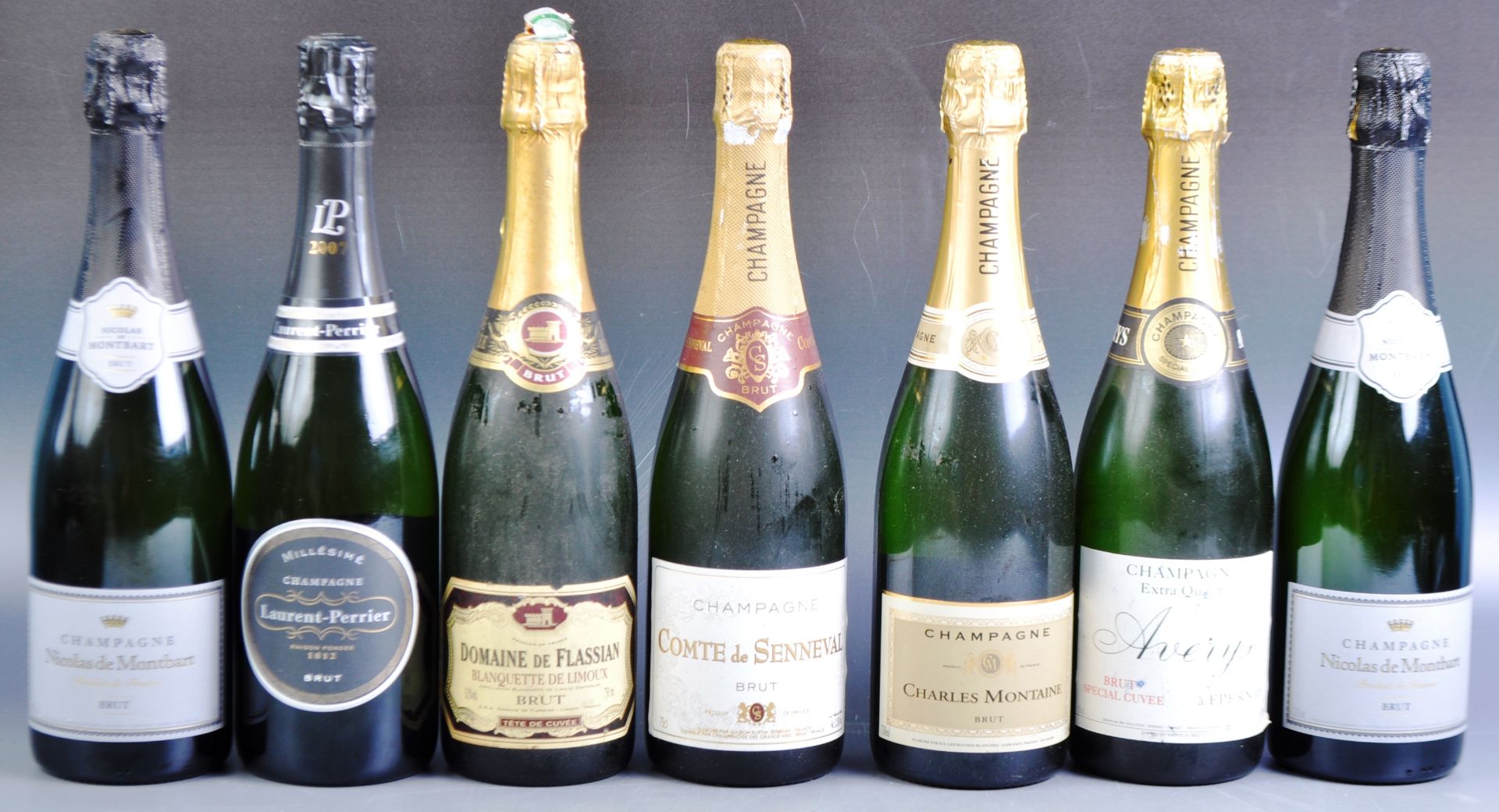 COLLECTION OF ASSORTED FRENCH CHAMPAGNE