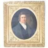 19TH CENTURY ENGLISH SCHOOL OIL ON BOARD PORTRAIT PAINTING