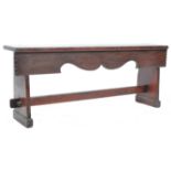 18TH CENTURY GEORGIAN COUNTRY OAK BENCH OF GOOD PROPORTIONS