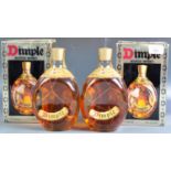 TWO BOTTLES OF BOXED DIMPLE SCOTCH WHISKY