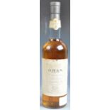 SINGLE BOTTLE OF OBAN WESLT HIGHLAND SINGLE MALT WHISKY