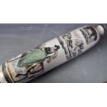 UNUSUAL ANTIQUE VICTORIAN GLASS ROLLING PIN
