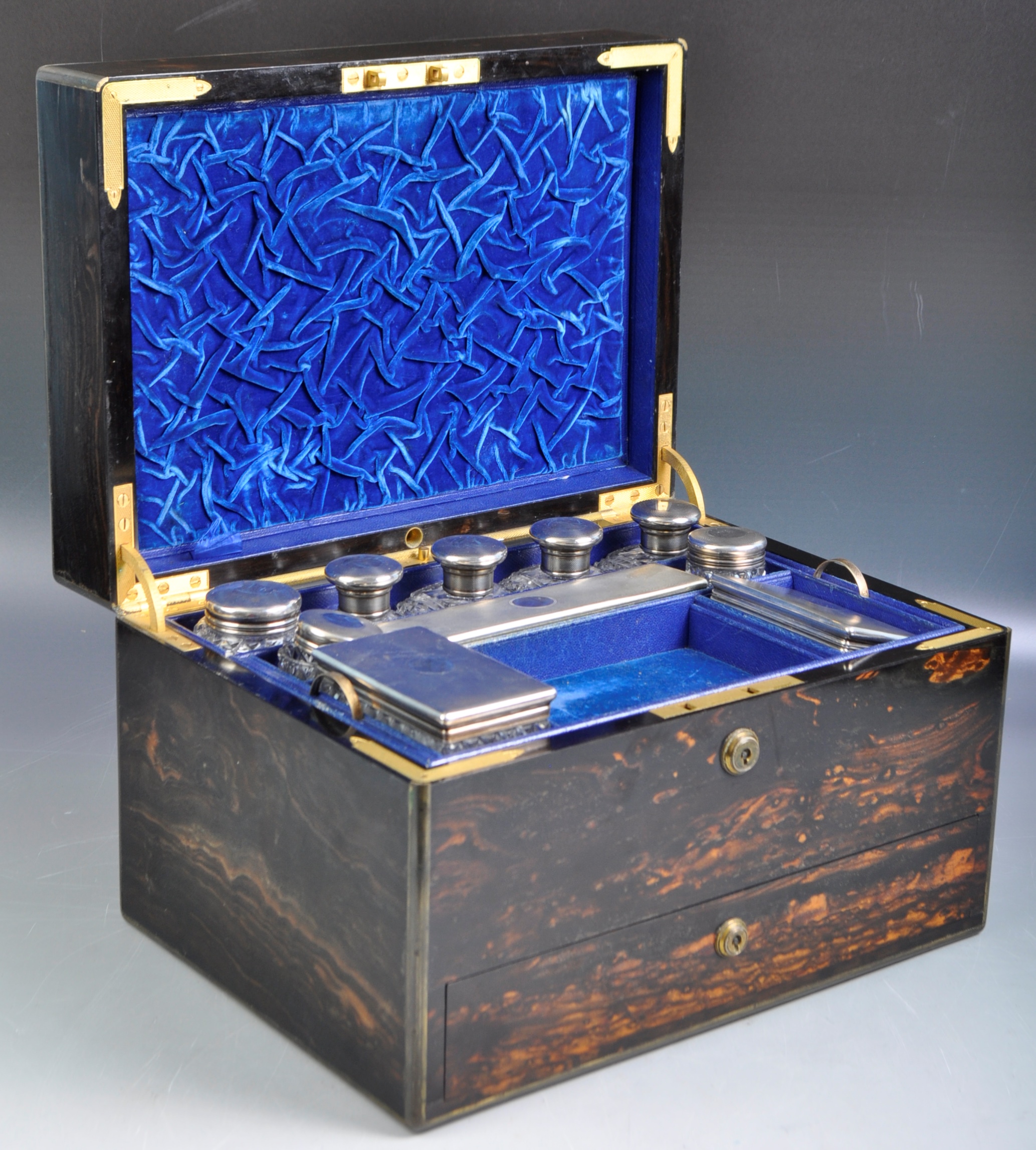 ASPREYS OF LONDON 19TH CENTURY COROMANDEL VANITY BOX