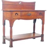 ANTIQUE 19TH CENTURY SCOTTISH ARTS & CRAFTS MAHOGANY SIDEBOARD