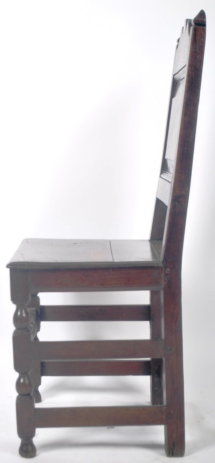 17TH CENTURY ENGLISH OAK DINING / HALL CHAIR - Image 8 of 8