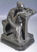 PIERRE JULES MENE GARANTI FOUNDRY BRONZE OF A MAIDEN