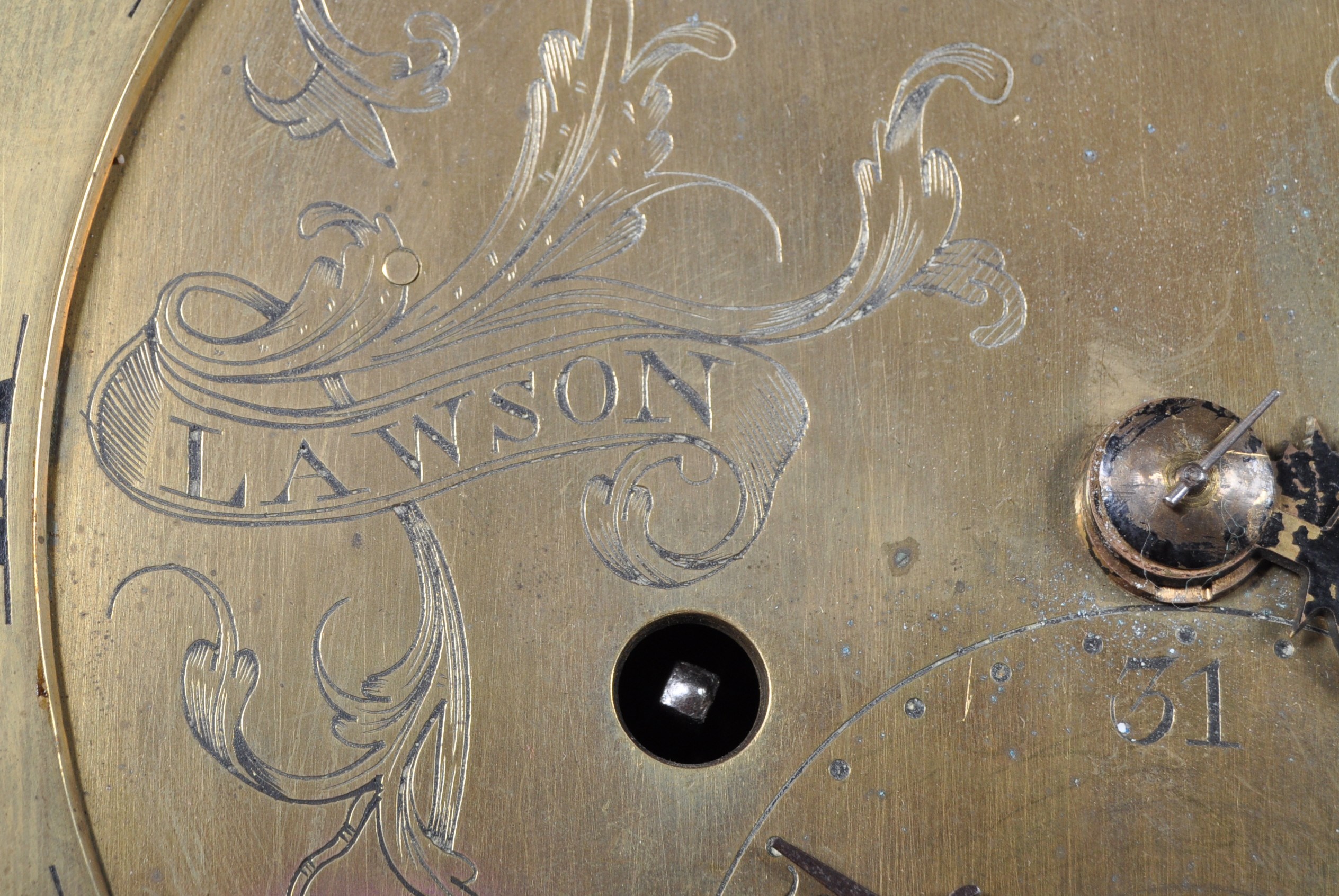 18TH CENTURY LAWSON NEWTON - LE - WILLOWS MOONPHASE LONGCASE CLOCK - Image 5 of 16