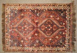 MID 20TH CENTURY PERSIAN / ISLAMIC QASHQAI CARPET FLOOR RUG