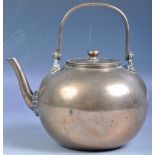 19TH CENTURY CHINESE QING DYNASTY BRONZE TEAPOT