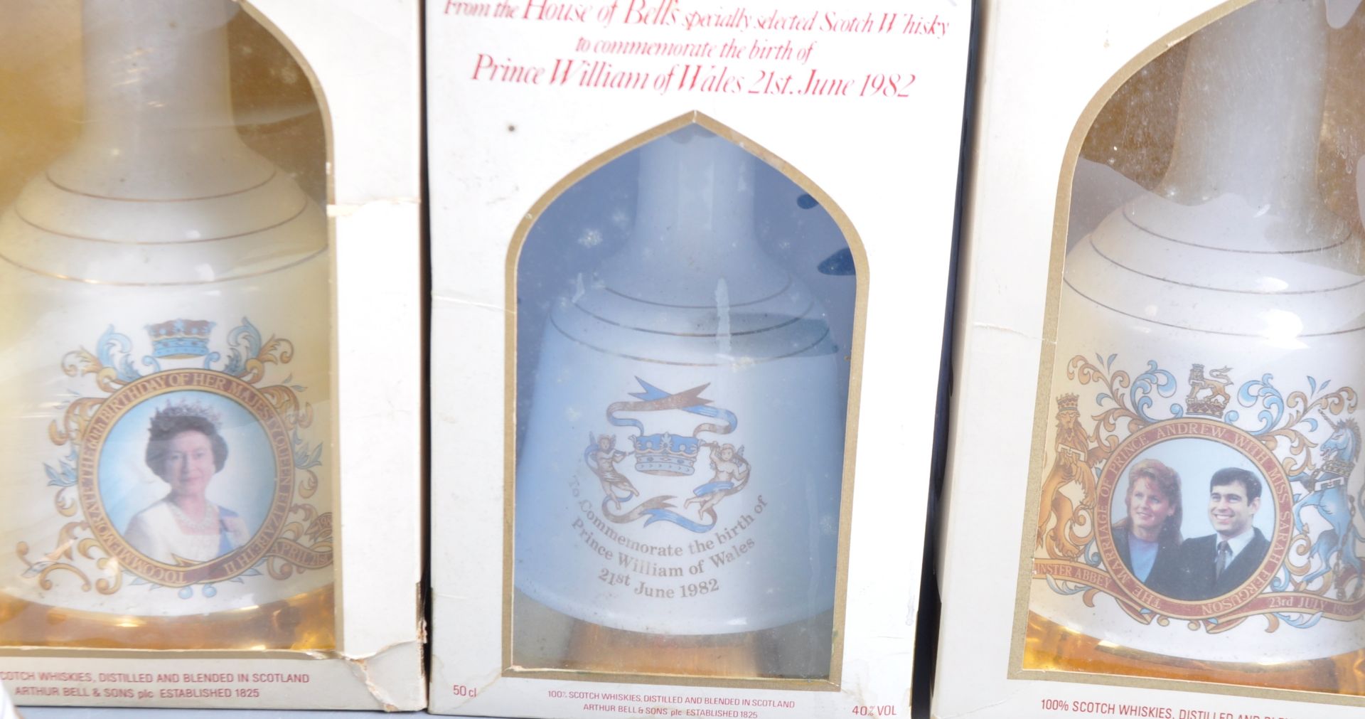 COLLECTION OF BELLS WHISKY COMMEMORATIVE DECANTERS - Image 2 of 3