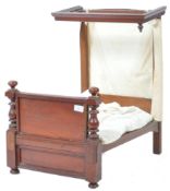 UNUSUAL 19TH CENTURY VICTORIAN APPRENTICE PIECE BED