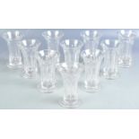 SET OF ANTIQUE VICTORIAN JELLY / FIRING GLASSES