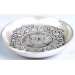 CHINESE REPUBLIC YEAR 23 SILVER COIN TRINKET DISH