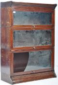 EARLY 20TH CENTURY GLOBE WERNICKE MANNER OAK BOOKCASE