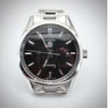 2011 Tag Heuer Carrera Calibre 6 Stainless Steel Automatic Wristwatch