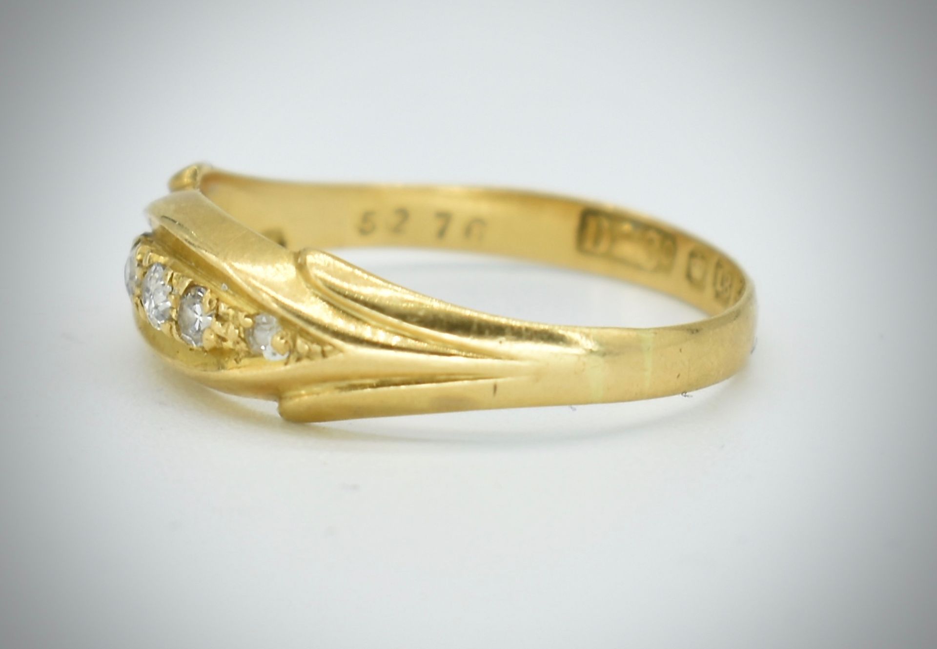 18ct Gold & Diamond Ring - Image 3 of 5