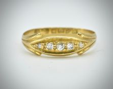 18ct Gold & Diamond Ring