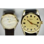 Two Mid Century Trafalgar Wristwatches