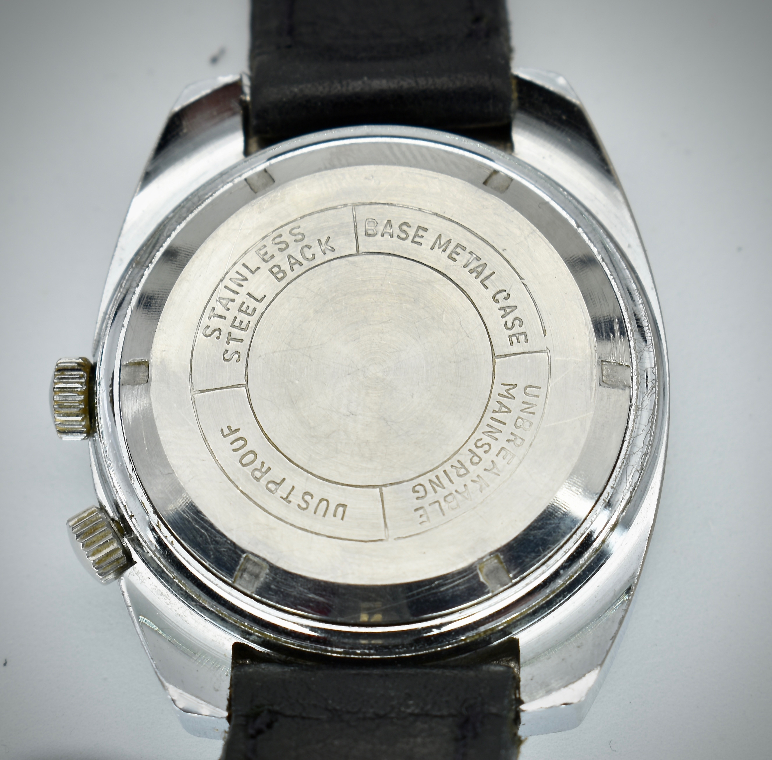 Mid Century Retro Chateau Two Tone Faced Gents Wristwatch - Image 2 of 3