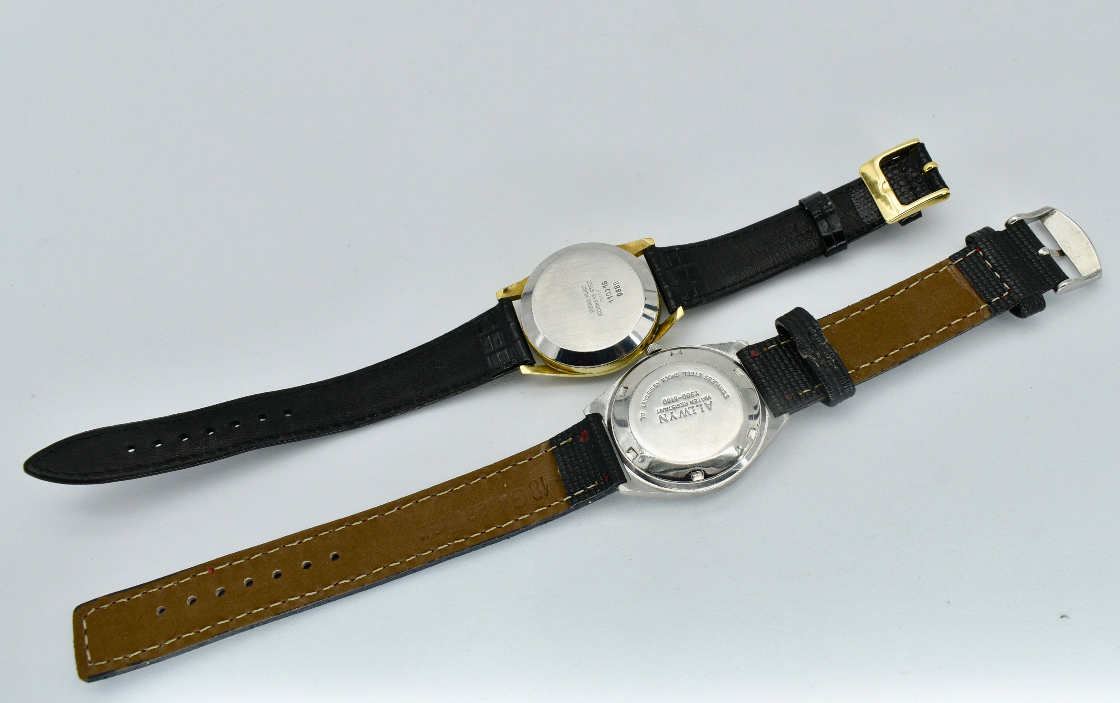 Mid Century Allwyn & Smiths 5 Jewels Gents Wristwatches - Image 3 of 3