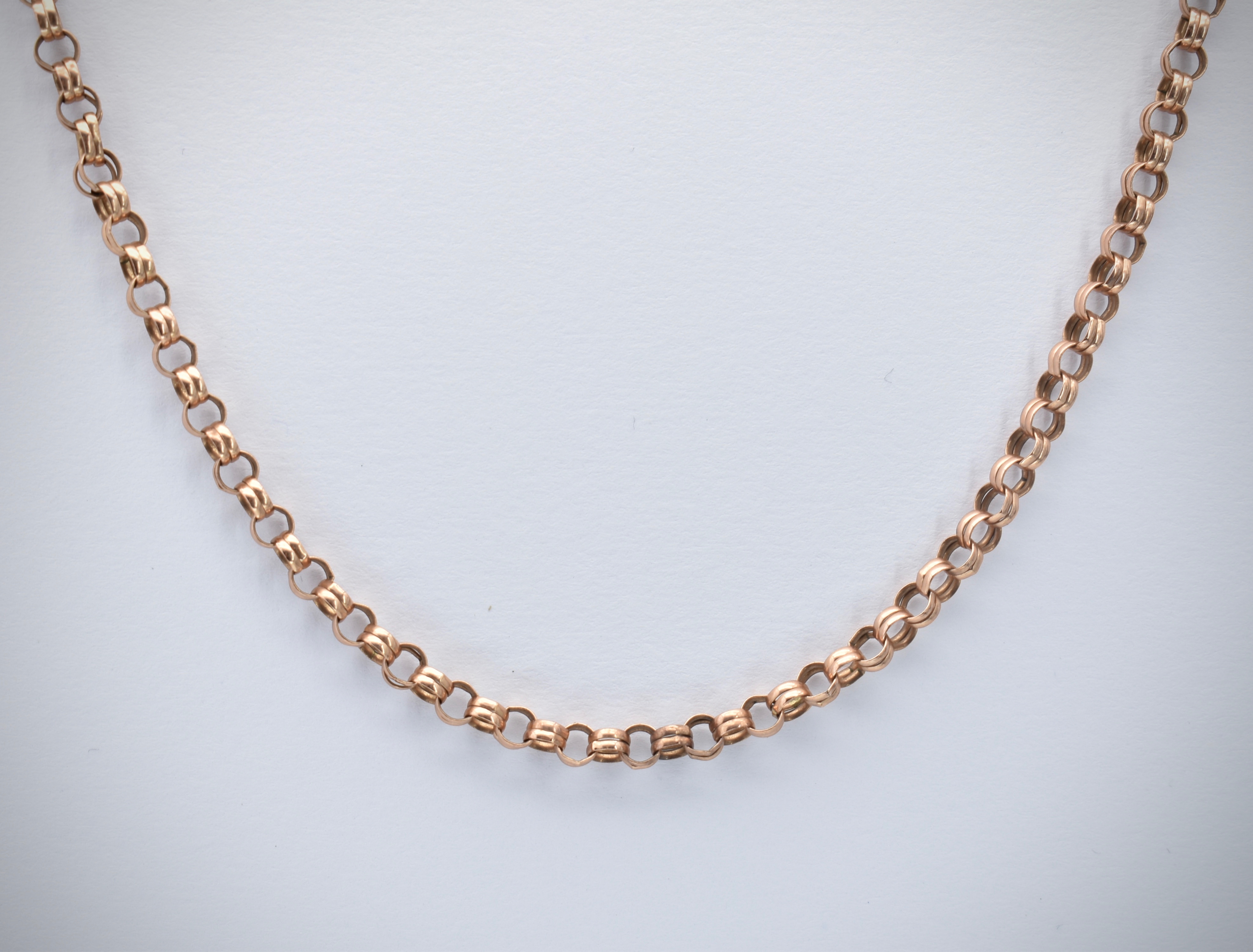 9ct Rose Gold Necklace & Bracelet Suite - Set - Image 5 of 5