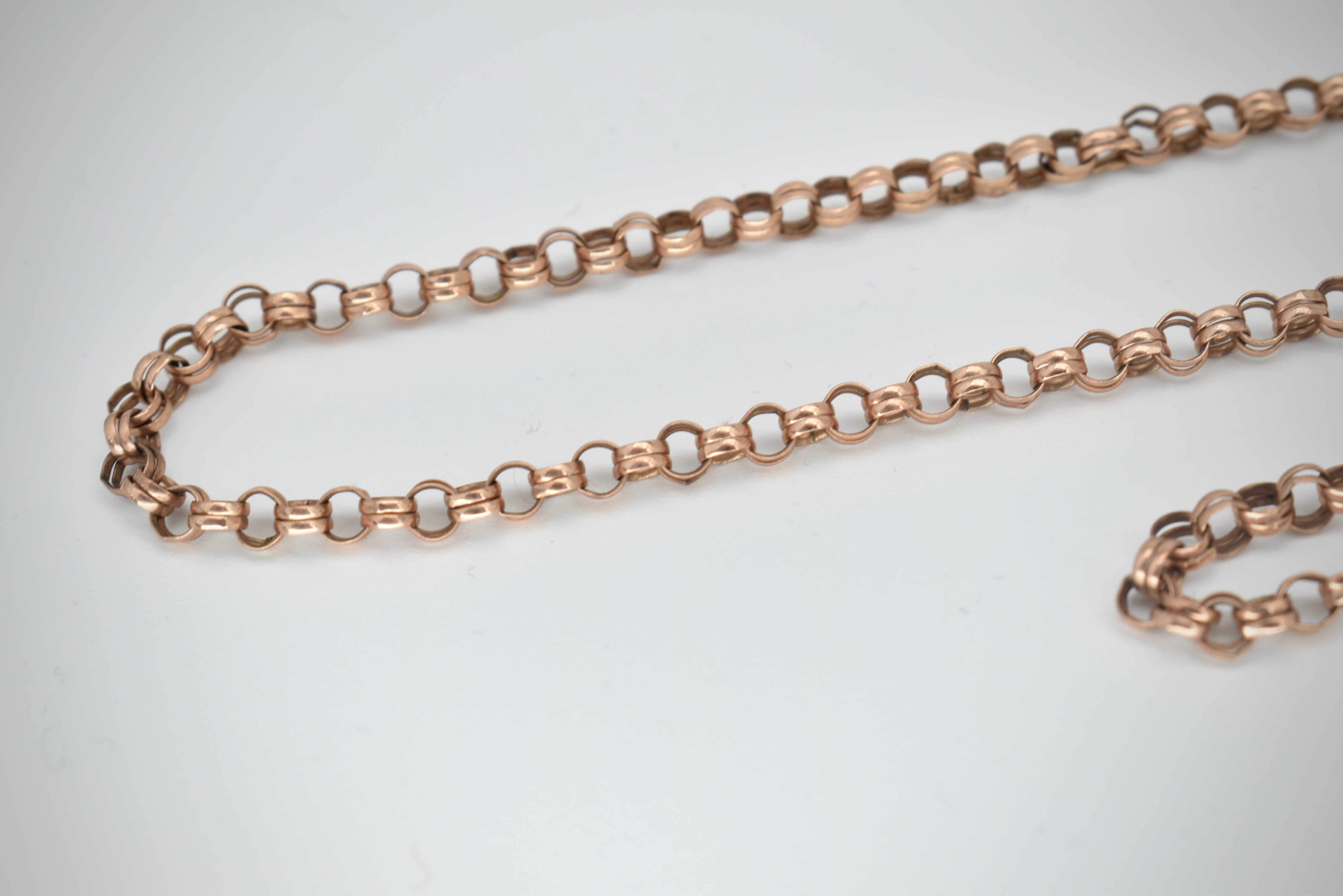 9ct Rose Gold Necklace & Bracelet Suite - Set - Image 3 of 5