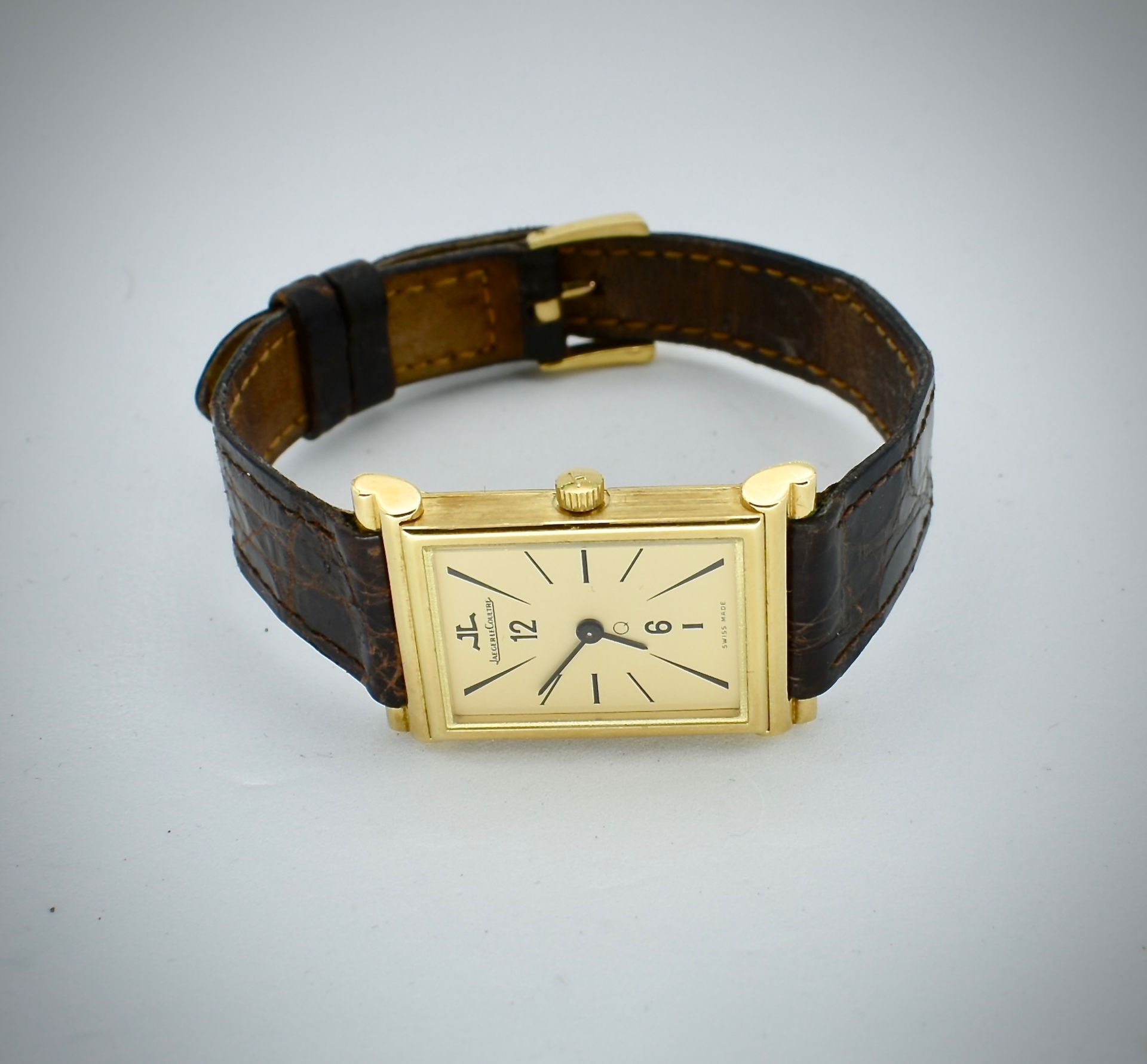 1970's Jaeger Lecoultre 18Ct Gold Ladies Wrist Watch - Bild 4 aus 5