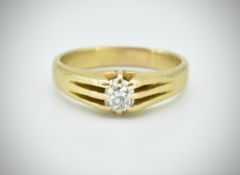 18ct Gold & Diamond Ring