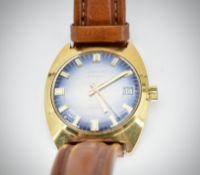 Mid Century Gigandet Automatic 25 Rubis Incabloc Gents Wristwatch