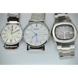 20th Century Rotary Stainless Steel Wristwatch & Rotary Wristwatch
