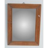 ANTIQUE EARLY 20TH CENTURY OAK MIRROR