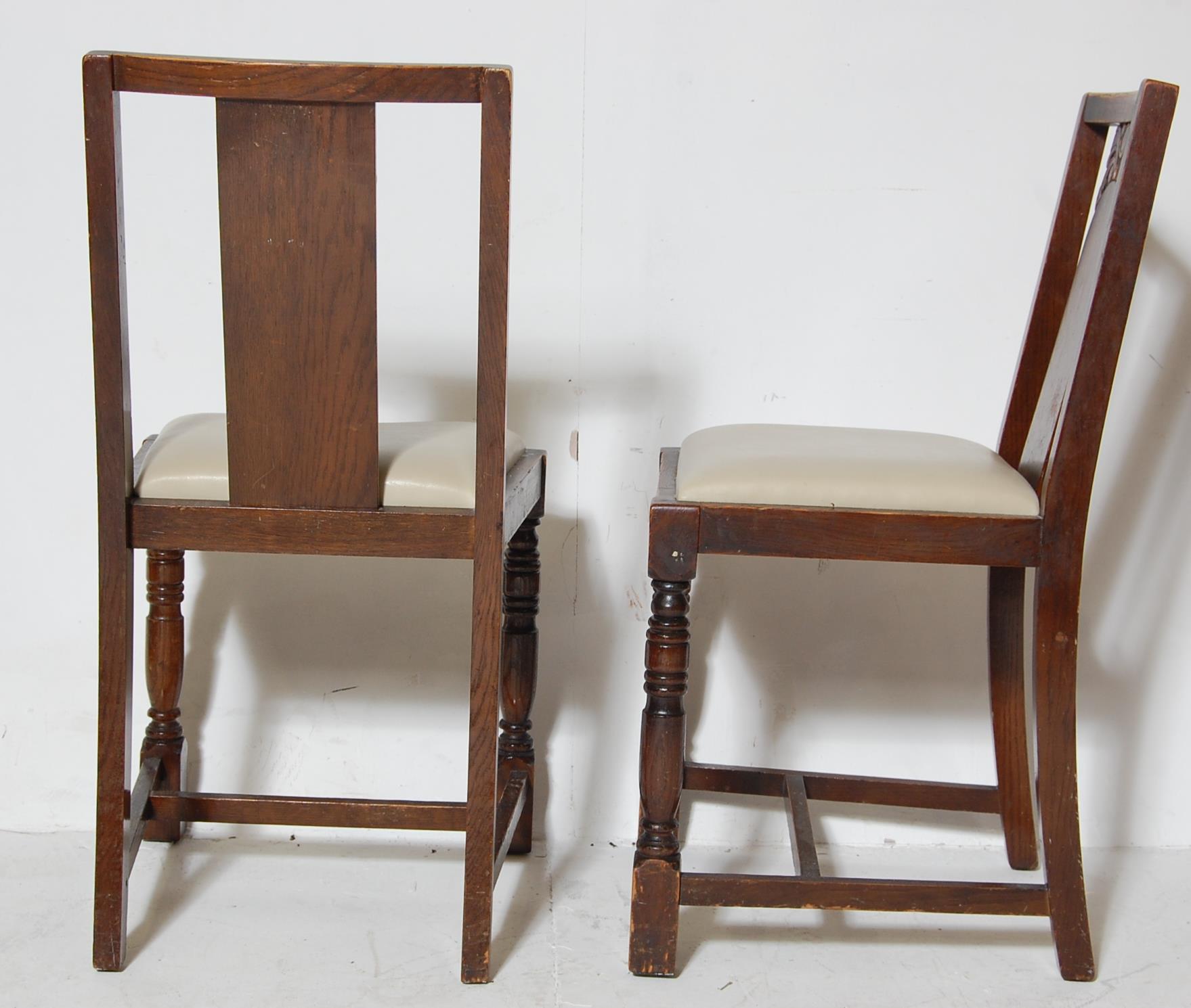 VINTAGE MID CENTURY ERCOL DINING CHAIRS TOGETHER WITH A DROP LEAF TABEL - Image 15 of 16