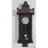 20TH CENTURY VENETIAN STYLE 8 DAY WALL HANGING CLOCK