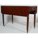 19TH CENTURY VICTORIAN MAHOGANY PEMBROKE TABLE