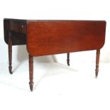 19TH CENTURY VICTORIAN MAHOGANY PEMBROKE TABLE