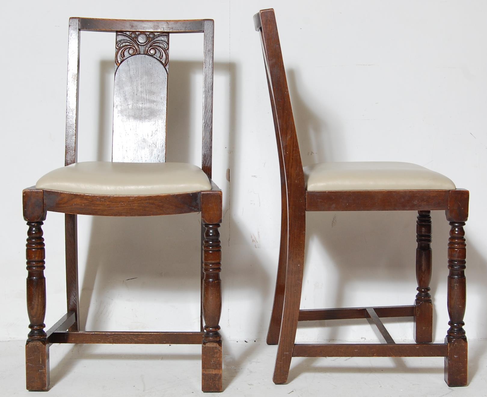 VINTAGE MID CENTURY ERCOL DINING CHAIRS TOGETHER WITH A DROP LEAF TABEL - Image 14 of 16