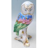 VISTA ALEGRE PORCELAIN OWL FIGURINE