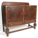 1930’S ART DECO OAK SIDEBOARD