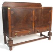 1930’S ART DECO OAK SIDEBOARD