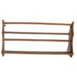 1960’S LUCIAN ECROLANI - ERCOL BEECH AND ELM PLATE RACK