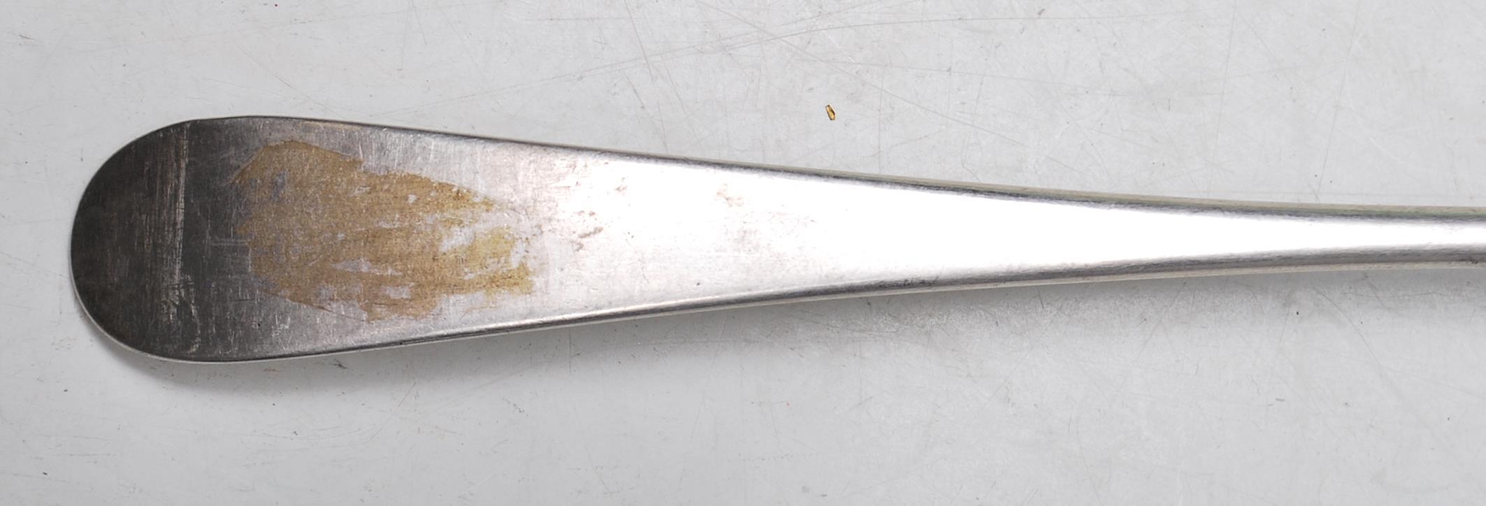 ANTIQUE GERORGIAN SILVER SPOON - Image 3 of 6