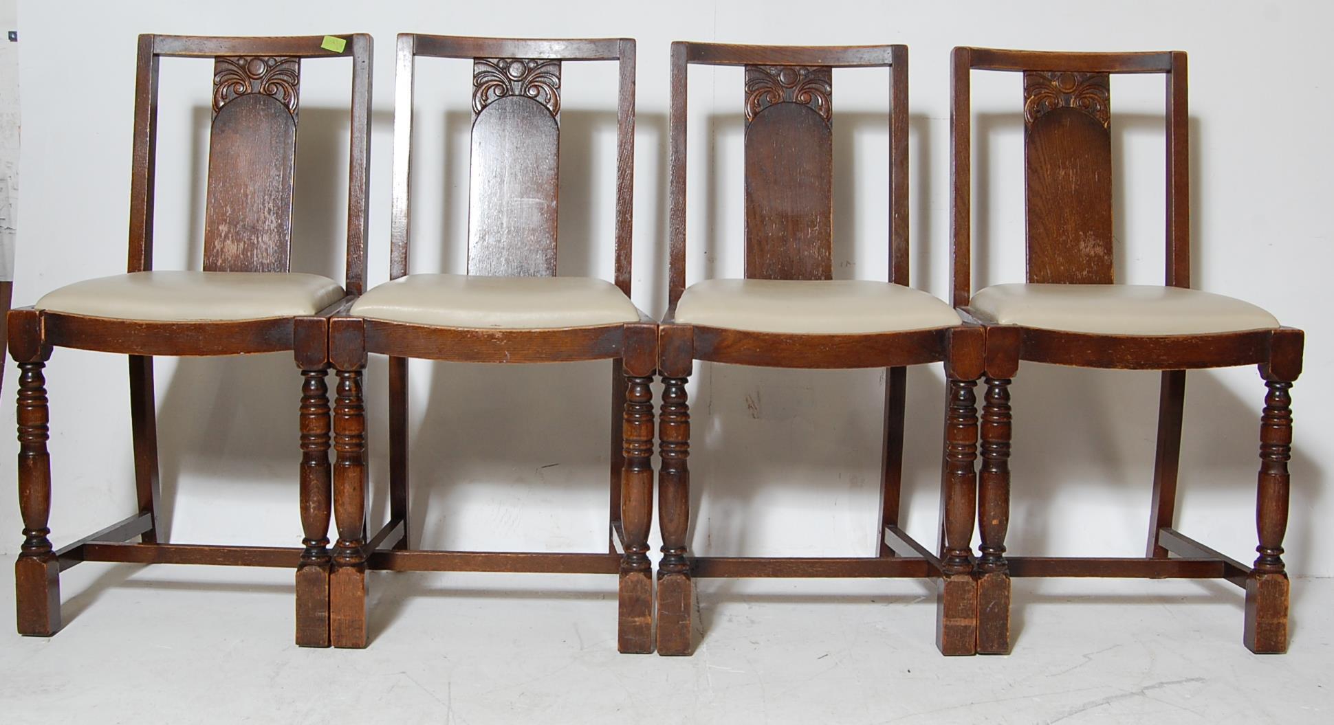 VINTAGE MID CENTURY ERCOL DINING CHAIRS TOGETHER WITH A DROP LEAF TABEL - Image 11 of 16