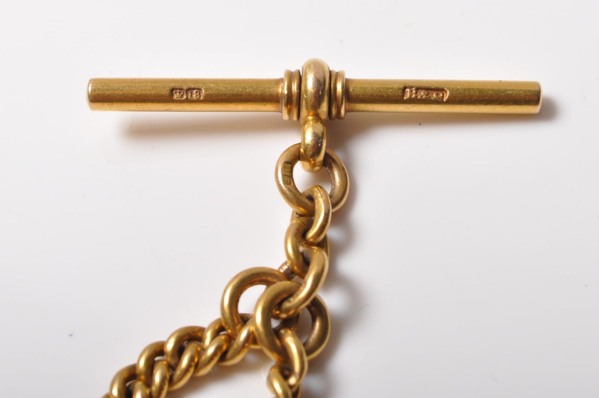 1820 GEORGE III SOVEREIGN AND 18CT GOLD POCKET WATCH CHAIN - Bild 2 aus 7