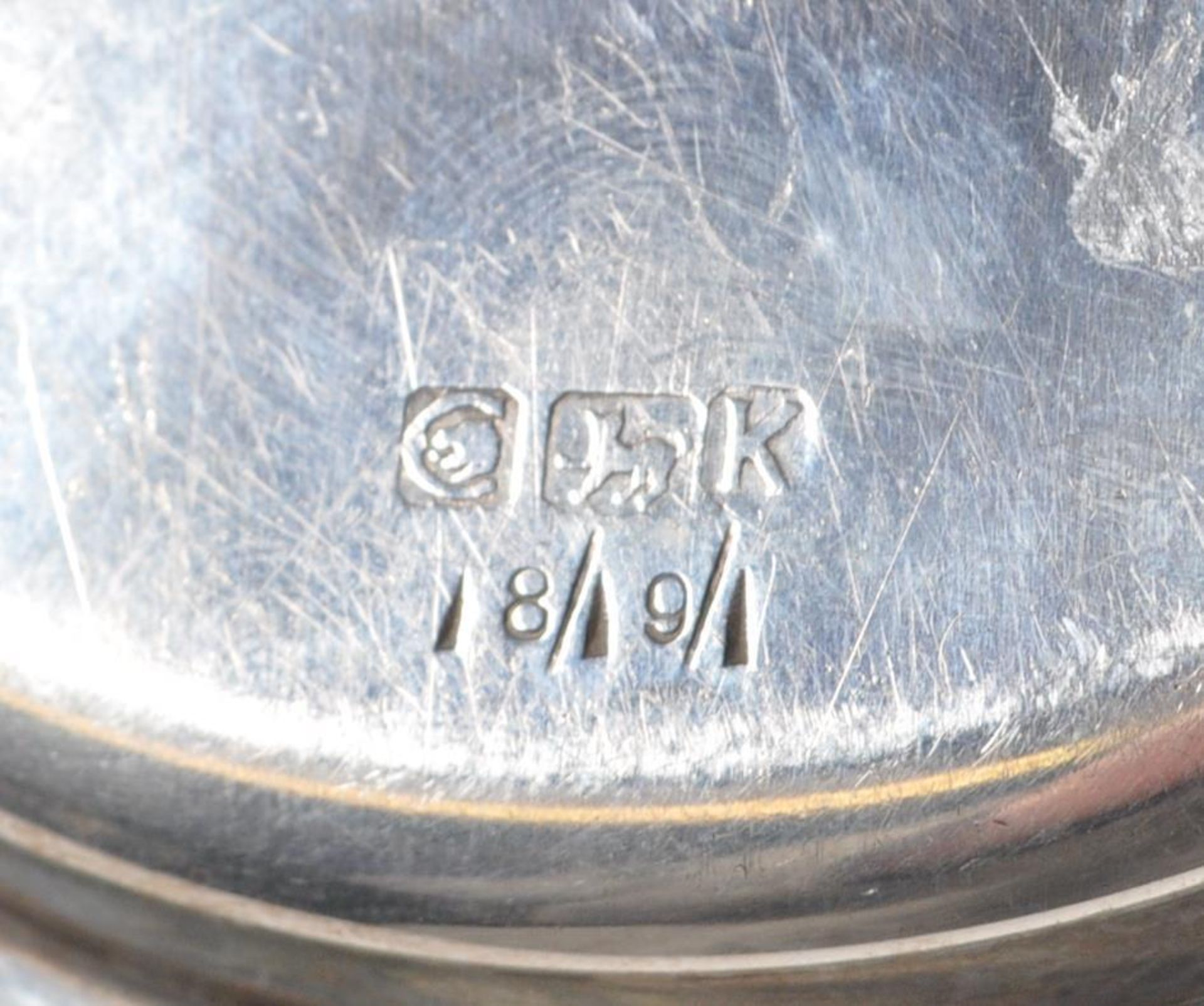 MID CENTURY CANADIAN SILVER PIN DISH - Bild 6 aus 6