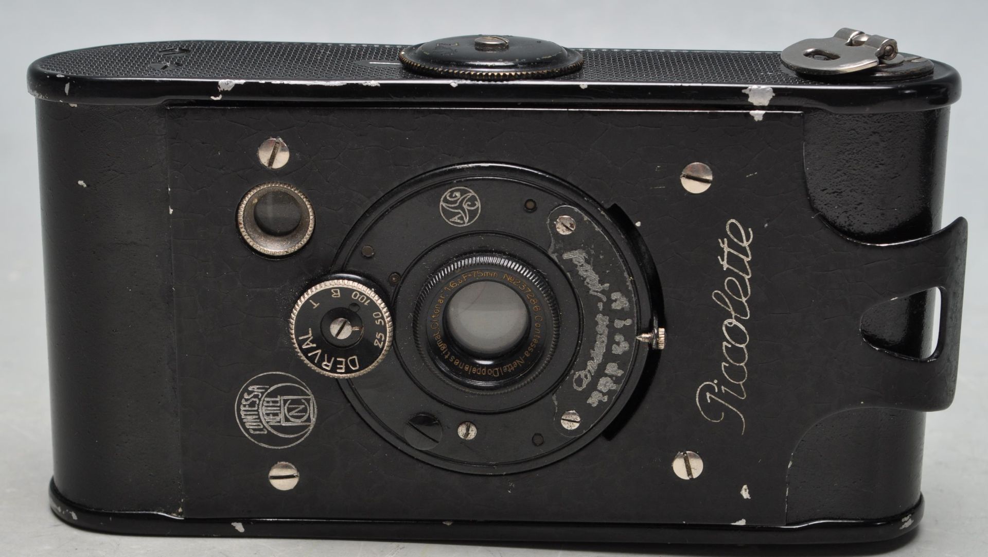 1920'S CONTESSA NETTEL PICCOLETTE POCKET CAMERA - Bild 2 aus 7