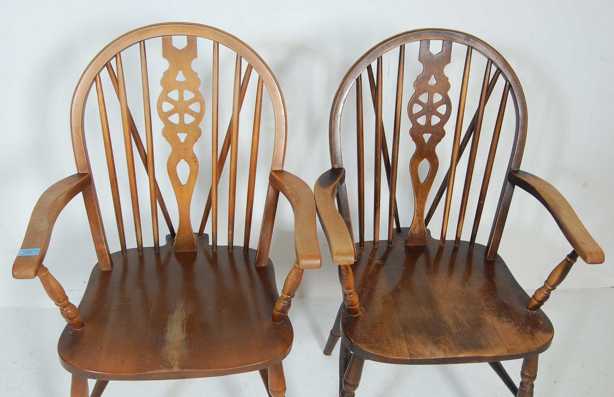 HARLEQUIN SET OF FOUR VINTAGE MID CENTURY KITCHEN DINING CHAIRS - Image 3 of 6